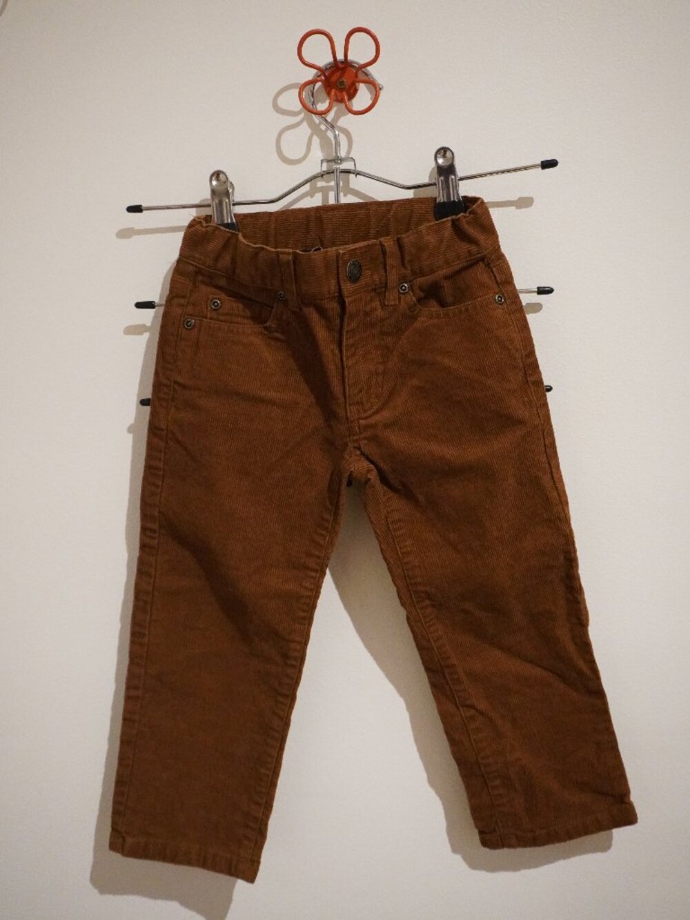 Janie and Jack The Corduroy Pant Adjustable Brown 3T